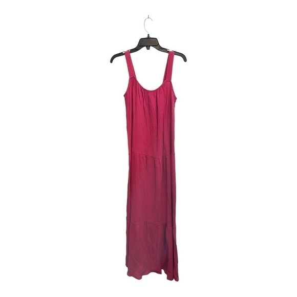 bb Dakota by Steve Madden raspberry tiered maxi - Picture 2 of 13
